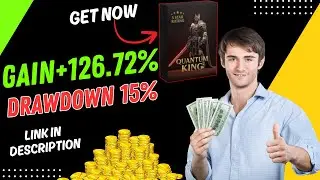 Quantum King EA MT4 Performance | Controlled Grid EA for AUDCAD