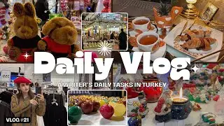 VLOG | A Writer&rsquo;s Daily Tasks In Turkey | Working On My 5th Book btw&hellip; 📚