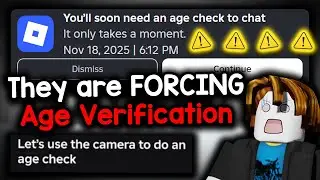 Roblox ВВЕДЕТ ПРИНУДИТЕЛЬНУЮ проверку возраста в 2026 году...