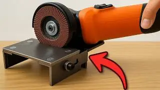 Why Didn&rsquo;t I Know This Trick Sooner! The Smartest Angle Grinder Idea You&rsquo;ll Ever Try 🔥