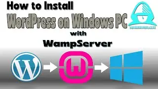How to Install WordPress on Windows PC with WampServer: A Beginner's Guide, step by step.#wordpress