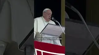 Rezar sem cessar pela #paz! #papafrancisco #angelus #vaticannewspt