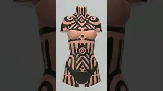 Witness the Ancient Tradition of Baiga Tribal Torso Tattoos - You Won't Believe What Happens Next!