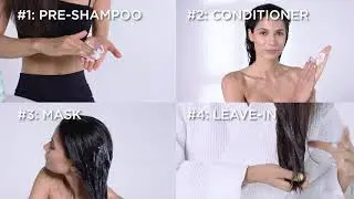 Gliss 4-in-1 performance treats hair care tutorial
