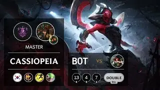 Cassiopeia Bot vs Miss Fortune - KR Master Patch 10.2