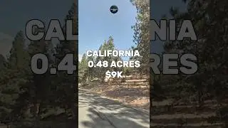 0.48 Acres with paved road access for Sale in Weed California for $9,000 #fyp #foryou #reels #shorts