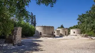 Cyprus Landscapes Video No 108 Neolithic Settlement  of Choirokoitia