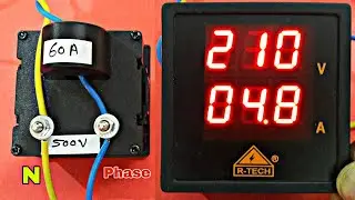 AC# 500V 60A Voltmeter & Ammeter✔