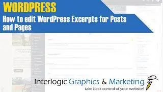 How to edit WordPress Excerpts