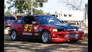 Honda CRX ChampCar race Thompson Morning JPC S1 of 2
