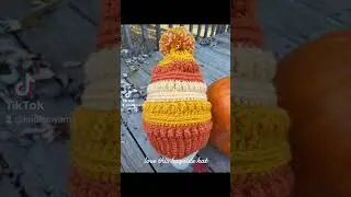 hayride hat #crochet #autumn #hayride #fall #hat #halloween #thanksgiving #spookyseason #pumpkin
