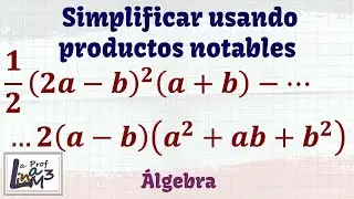 Simplificación de polinomios con paréntesis | Binomio al cuadrado | La Prof Lina M3