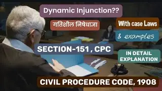 Dynamic injunction in CPC