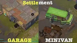 Completing￼, Our SECOND BASE! GARAGE + The MINIVAN ! In The Settlement (Last Day On Earth) Survival￼