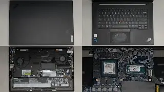 Lenovo ThinkPad P1 Gen 5 Disassembly RAM SSD Upgrade Battery Thermal Paste Replacement Repair