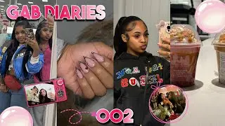 GG DIARIES 002🎀||Birthday Party, Nails, Basketball Game, & MORE||ThatGurlGabrielle