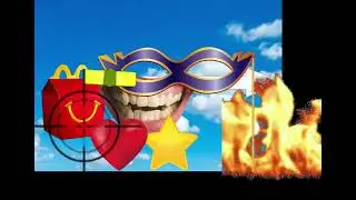 Heart and star Movie: buttons house on fire