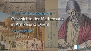 Geschichte der Mathematik (WS2018/9), Vorlesung 1