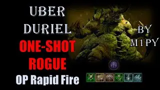 ONE-SHOT UBER DURIEL - S3 Rapid Fire Rogue Diablo 4
