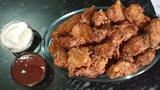 Chicken popcorn/crispy chicken fry/kfc style chicken popcorn 🍿🍿 chicken snacks 