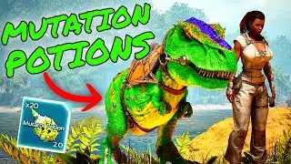 MUTATION POTIONS in Ark Survival Ascended! The Best Thing For Your Playthroughs!!!