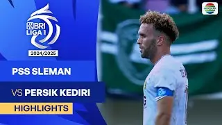 PSS Sleman VS Persik Kediri - Highlights | BRI Liga 1 2024/25