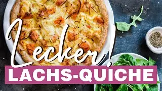 Super schnell! Diese Quiche mit Lachs ist einfach der Hammer