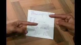 The Finger Trick