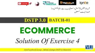 ecommerce exercise 4 digiskills 2025  | dstp 3.0 batch 01