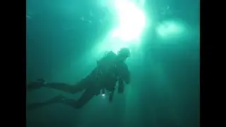 2023 08 10  HOSPITAL HOLE sinkhole scuba diving,  Weeki Wachee Florida