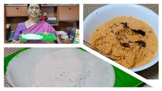 Potato uthappam, Capsicum Chutney/ இந்த தோசை,சட்னி யாருமே இதுவரை செய்யவில்லை - Mallika Badrinath