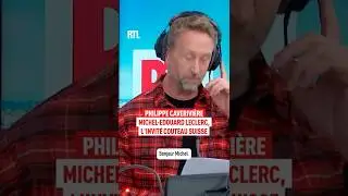 Philippe Caverivi&egrave;re : Michel-Edouard Leclerc, l'invit&eacute; couteau suisse 🤣