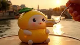 A Cozy World of Cute Food Creatures 🍮✨ | Heartwarming French Dessert Animation & ASMR Journey