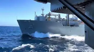 NAVY. CONREP. #navy #flynavy #deploymentlife #militarydeployment #aircraftcarrier #usnavy #military