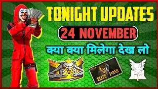 FREE FIRE NEW EVENTS 24 NOVEMBER | FF NEW UPDATES TODAY🔥