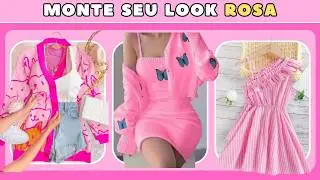 MONTE SEU LOOK ROSA💗💗 DESAFIO FASHION