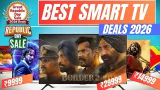 Best Deals On HD, FHD & 4k Smart TV's With Huge Discounts On Amazon Republic Day Sale 2026🇨🇮