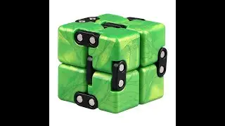 Infinity Cube Fidget Toy Textured Artistic Stress Relief