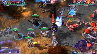 HOTS PENTA KILL ARTHAS SINDRAGOSA + KERRIGAN ULTI COMBO