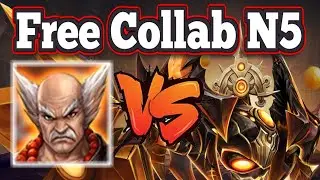 Free Collab Nat 5 Heihachi Made For Steel Fortress!? - Summoners War