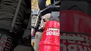 Harbor freight Badland zxr 5000 winch installed on my flatbed trailer
