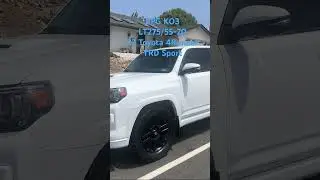 BFG KO3 LT275/55-20 tires on 2022 Toyota 4Runner TRD Sport