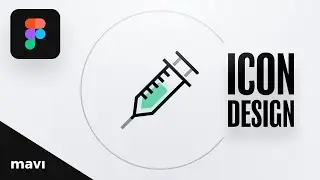 How to Create a Syringe (Vaccine) Icon in Figma (Full Process)