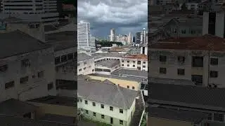 &Eacute;poca de muita chuva em Curitiba.