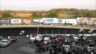 Micro Sprint Heat 1 - Husets Speedway 5-3-15
