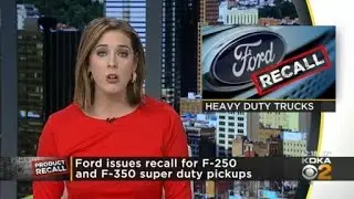 Ford Issues Recall For F-250 And F-350 Super Duty Pickups