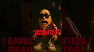 The Crazy Origin of Gangster Footera 😱 #brainrot #italianbrainrot #viral #shorts #gangster