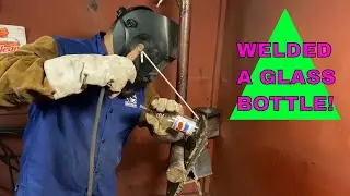 Can I Weld Glass? | Welding Glass Bottle to Metal