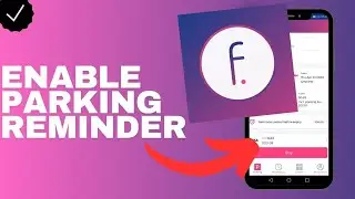 How to enable the parking reminder in Flowbird app?