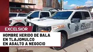 Violento asalto a papeler&iacute;a de Jalisco termina con un abuelito baleado